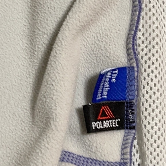 L.L. Bean Woman Purple Fleece Zipped Vest Jacket Size S - Picture 10 of 12